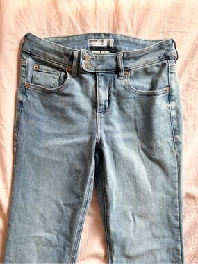 Garage Light Blue Midium-Rise Women's Jeans